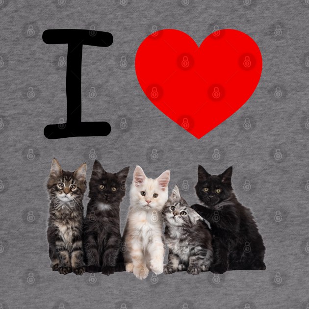 I HEART KITTENS by EmoteYourself